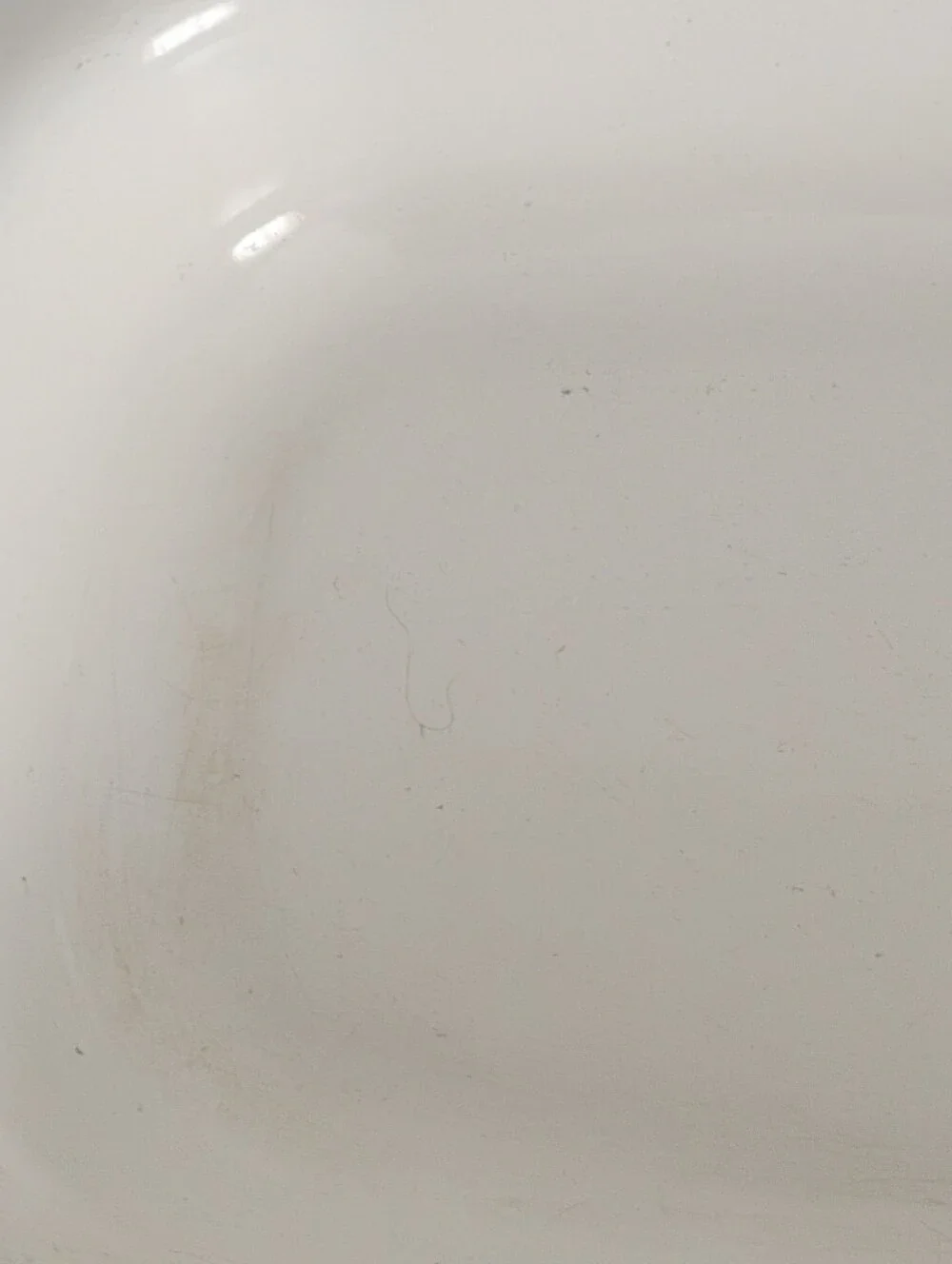 Vintage Corningware White Ceramic Tray with Blue Cornflower Motif